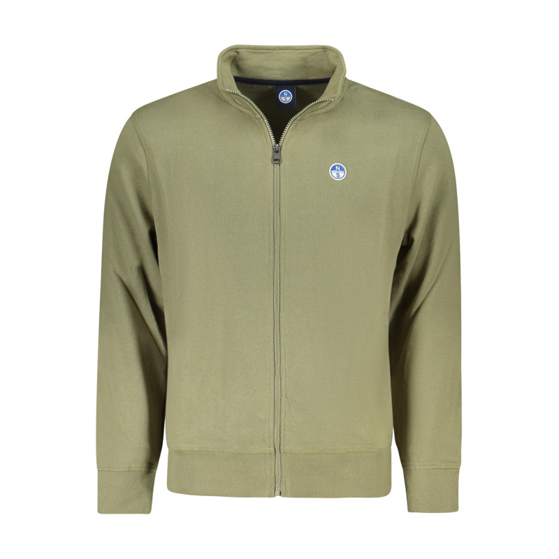 NORTH SAILS MEN'S ZIP-UP SWEATSHIRT GREEN