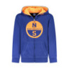 NORTH SAILS FELPA CON ZIP BAMBINO BLU