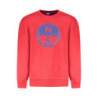 SWEAT-SHIRT ROUGE SANS FERMETURE ÉCLAIR NORTH SAILS POUR ENFANTS