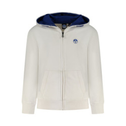 NORTH SAILS KINDER-SWEATSHIRT MIT ZIP WEISS