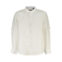 NORTH SAILS CAMICIA MANICHE LUNGHE BAMBINO BIANCO