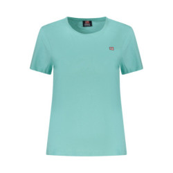 NORWEGEN 1963 DAMEN KURZARM T-SHIRT BLAU