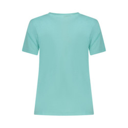 NORWEGEN 1963 DAMEN KURZARM T-SHIRT BLAU