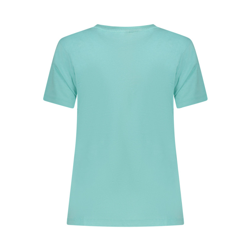 T-SHIRT FEMME À MANCHES COURTES NORVÈGE 1963 BLEU