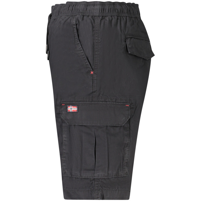 NORWAY 1963 PANTALONE BERMUDA UOMO NERO