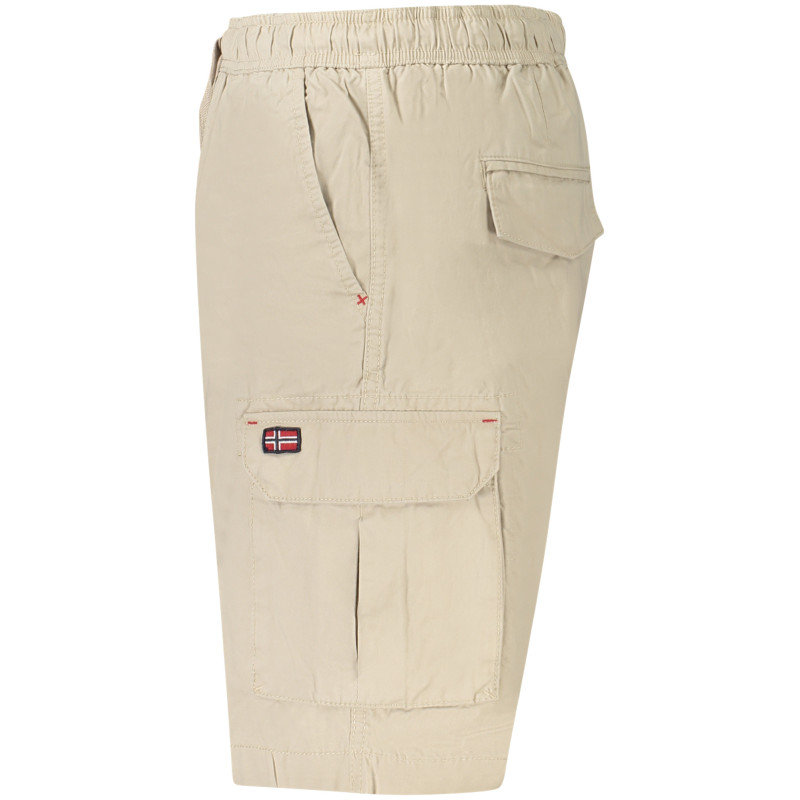 NORWAY 1963 PANTALONE BERMUDA UOMO BEIGE