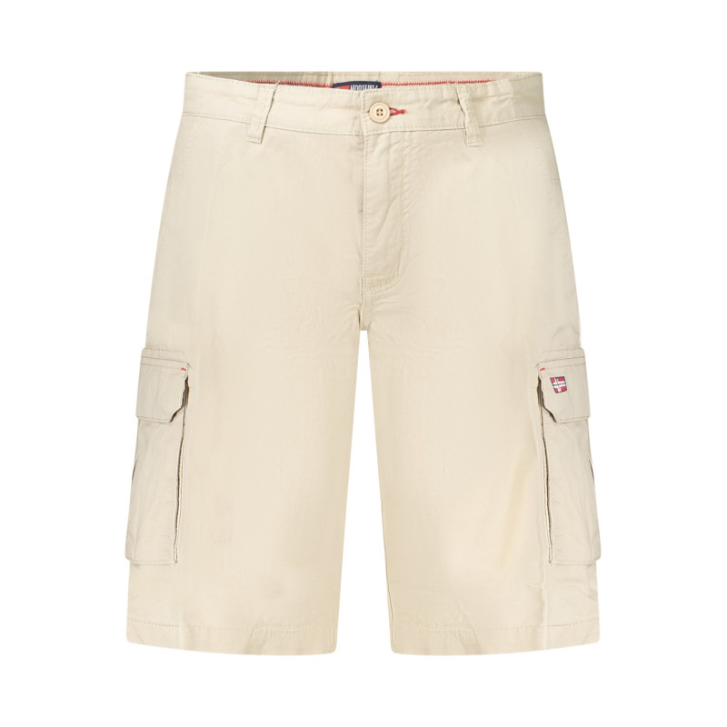 PANTALONES BERMUDAS DE HOMBRE BEIGE NORUEGA 1963