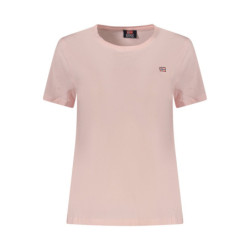 NORWAY 1963 T-SHIRT MANICHE CORTE DONNA ROSA