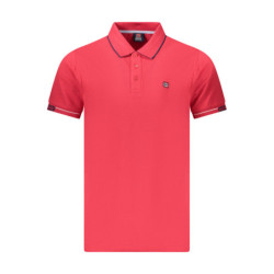 POLO À MANCHES COURTES POUR HOMME NORVÈGE 1963 ROUGE