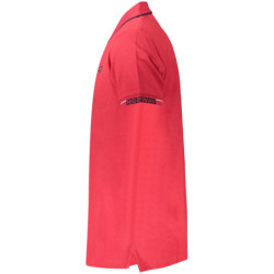 NORUEGA 1963 POLO DE MANGA CORTA PARA HOMBRE ROJO