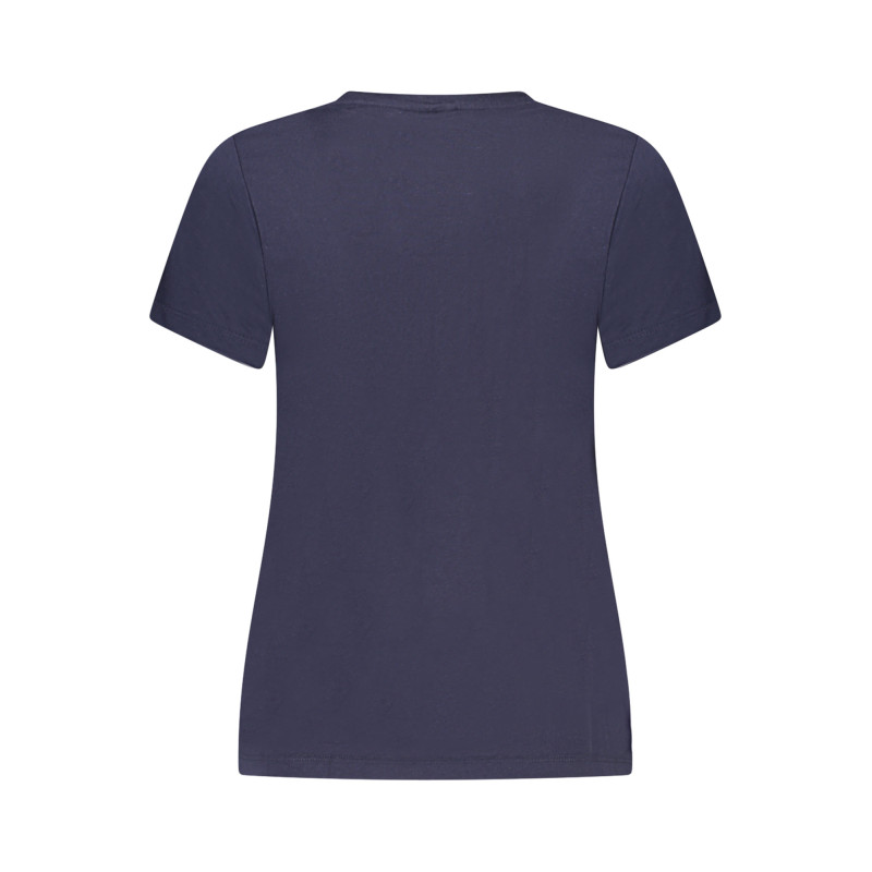 T-SHIRT FEMME À MANCHES COURTES NORVÈGE 1963 BLEU