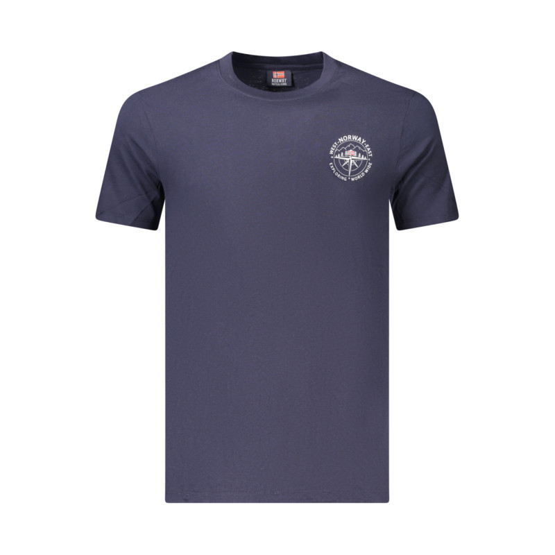 NORWAY 1963 MEN'S SHORT SLEEVE T-SHIRT BLUE