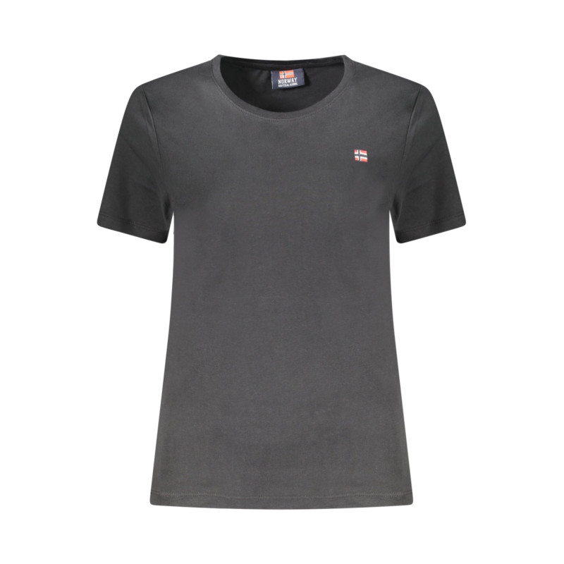 NORWAY 1963 WOMEN'S SHORT SLEEVE T-SHIRT BLACK