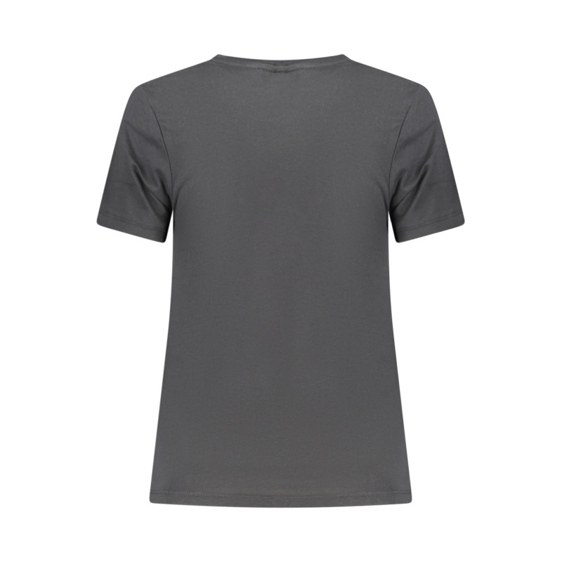 NORUEGA 1963 CAMISETA DE MANGA CORTA PARA MUJER NEGRA