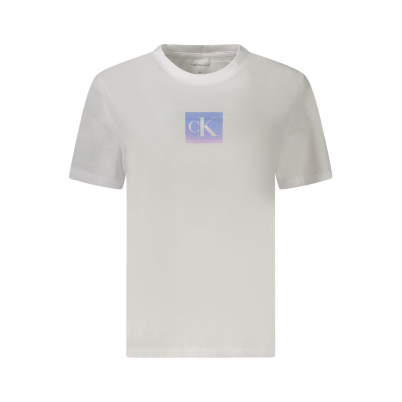 CAMISETA DE MANGA CORTA CALVIN KLEIN MUJER BLANCA