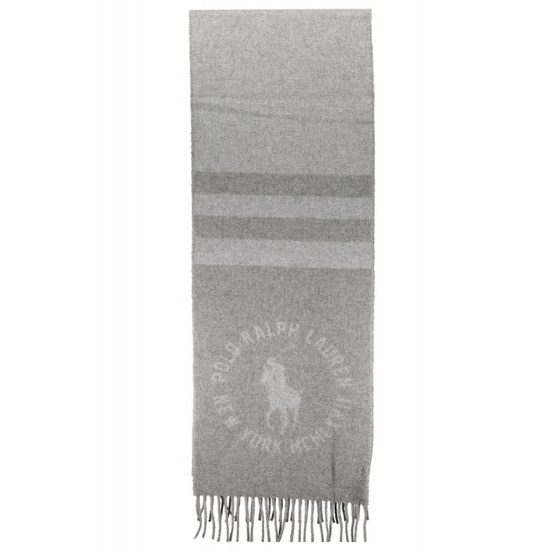 RALPH LAUREN GRAY MEN'S SCARF