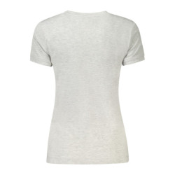 GUESS JEANS SHORT SLEEVE T-SHIRT WOMEN GREY