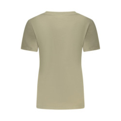 GUESS JEANS GREEN WOMEN'S SHORT SLEEVE T-SHIRT