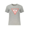 GUESS JEANS SHORT SLEEVE T-SHIRT WOMEN GREY