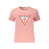 GUESS JEANS DAMEN KURZARM T-SHIRT ROSA