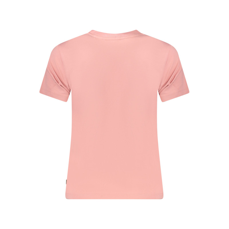 T-SHIRT À MANCHES COURTES GUESS JEANS POUR FEMME ROSE