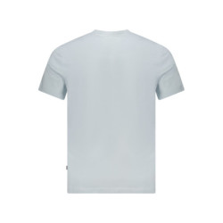 GUESS JEANS T-SHIRT MANICHE CORTE UOMO AZZURRO