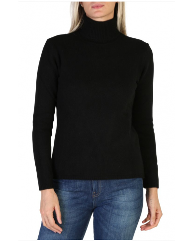 100% Cashmere Pulls Noir Femme DA-FF7-E900_NERO