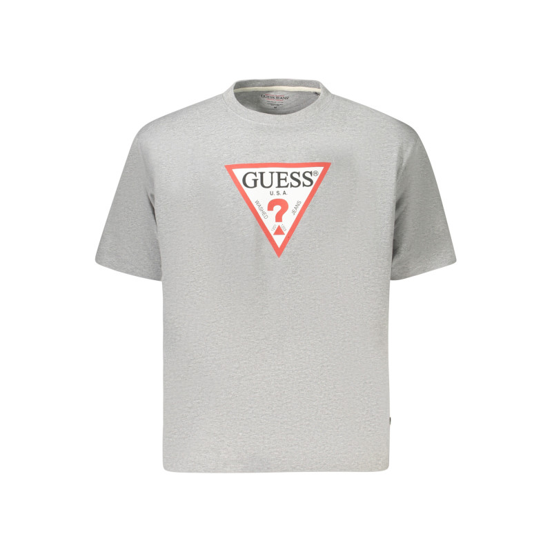 GUESS JEANS SHORT SLEEVE T-SHIRT WOMEN GREY