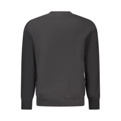 CALVIN KLEIN MEN'S BLACK ZIP-UP SWEATSHIRT