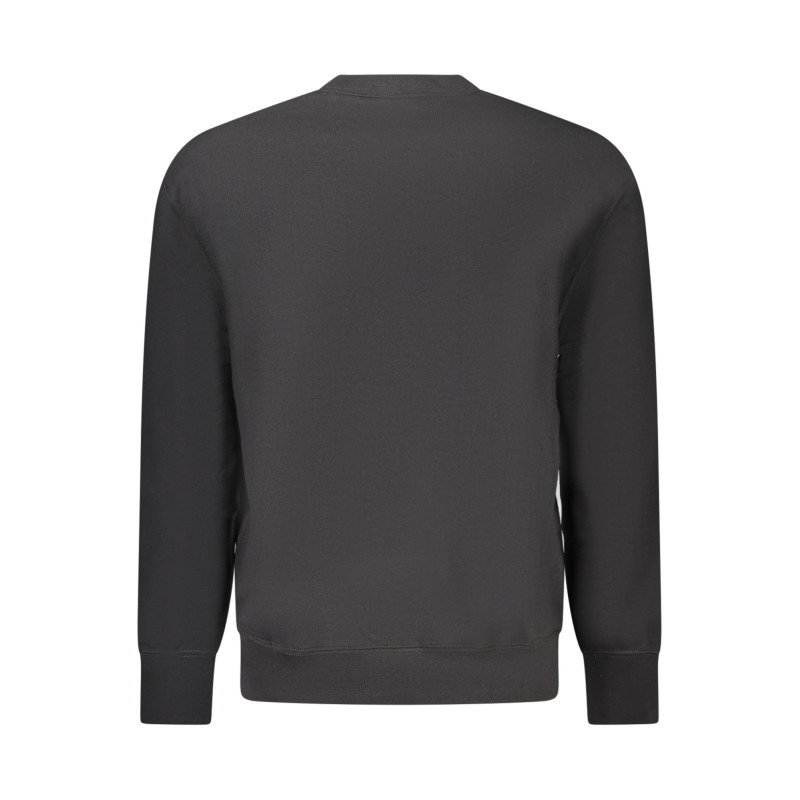 CALVIN KLEIN HERREN SCHWARZES SWEATSHIRT MIT REISSVERSCHLUSS
