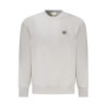 CALVIN KLEIN MEN'S ZIP-UP SWEATSHIRT GREY