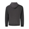 SUDADERA NEGRA CON CREMALLERA PARA HOMBRE DE CALVIN KLEIN
