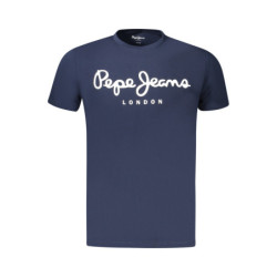 CAMISETA DE MANGA CORTA DE HOMBRE PEPE JEANS AZUL