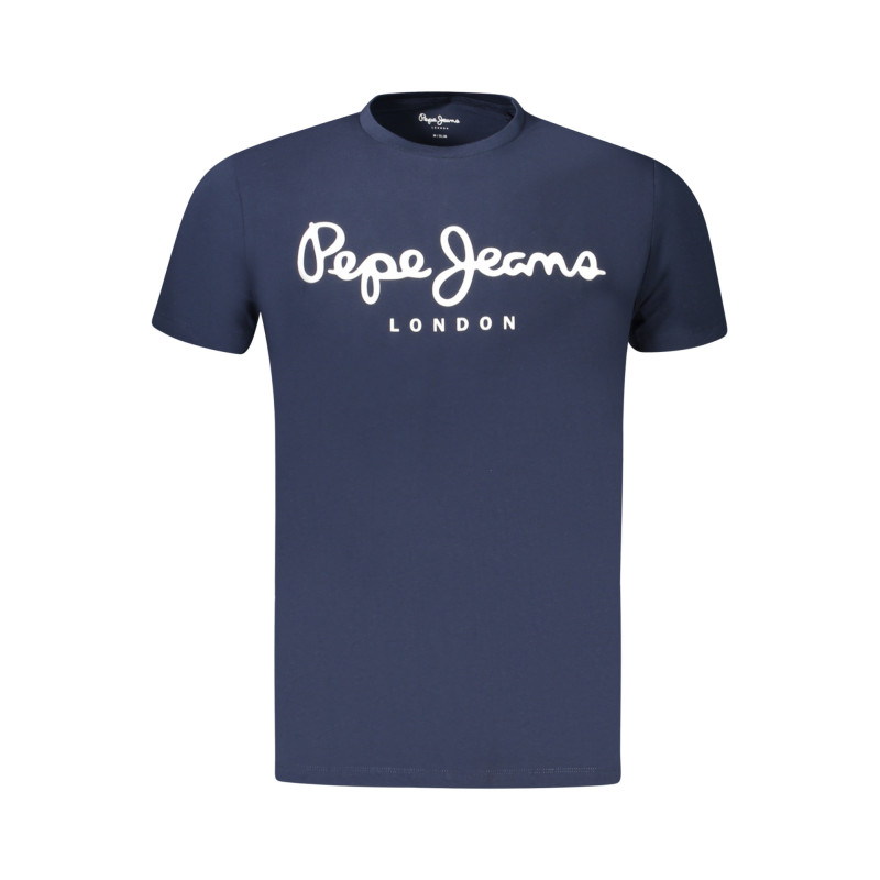 T-SHIRT À MANCHES COURTES PEPE JEANS POUR HOMME BLEU