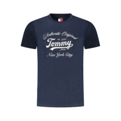 TOMMY HILFIGER T-SHIRT MANICHE CORTE DONNA BLU