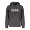 Sweat zippé noir Tommy Hilfiger pour homme
