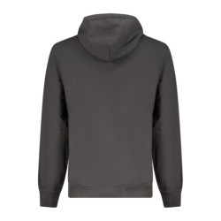 Sweat zippé noir Tommy Hilfiger pour homme