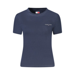 TOMMY HILFIGER WOMEN'S SHORT-SLEEVE T-SHIRT BLUE