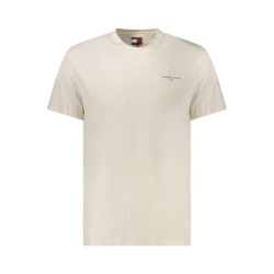 TOMMY HILFIGER HERREN KURZARM T-SHIRT BEIGE