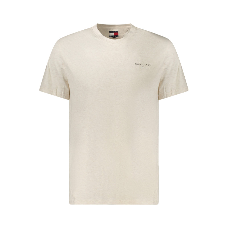 TOMMY HILFIGER HERREN KURZARM T-SHIRT BEIGE