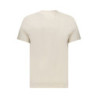 TOMMY HILFIGER HERREN KURZARM T-SHIRT BEIGE