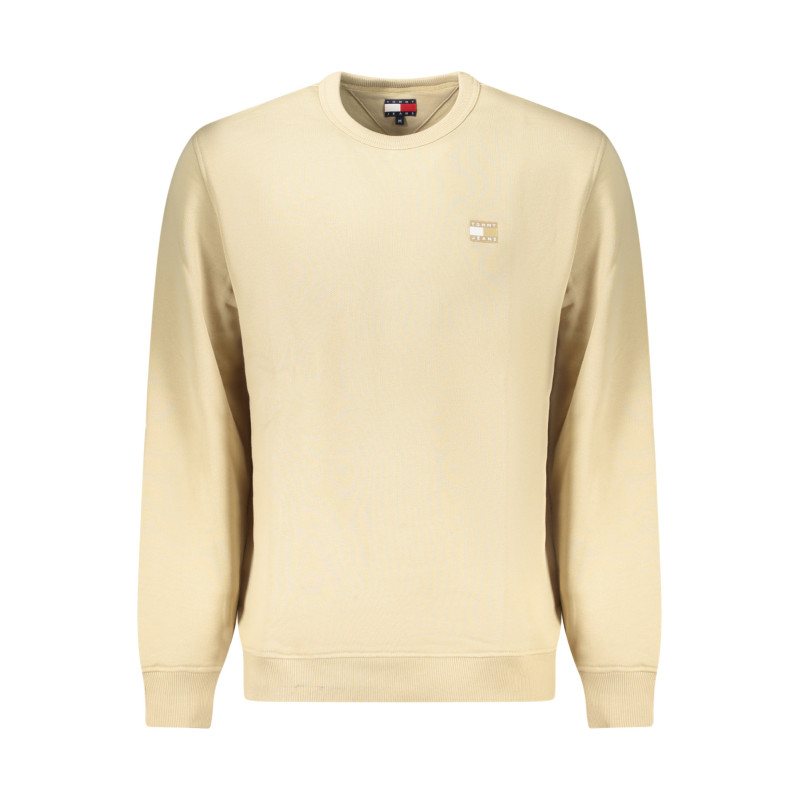 TOMMY HILFIGER HERREN-SWEATSHIRT MIT ZIP, BEIGE