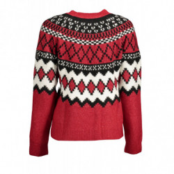DESIGUAL MAGLIONE DONNA ROSSO