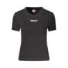 TOMMY HILFIGER DAMEN KURZARM T-SHIRT SCHWARZ