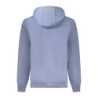 Sweat-shirt zippé bleu Tommy Hilfiger pour homme