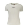 CAMISETA DE MANGA CORTA PARA MUJER TOMMY HILFIGER BLANCA