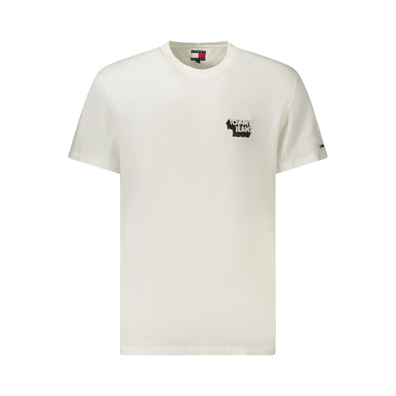 TOMMY HILFIGER T-SHIRT MANICHE CORTE UOMO BIANCO