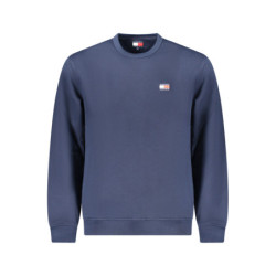 SUDADERA AZUL CON CREMALLERA DE TOMMY HILFIGER PARA HOMBRE