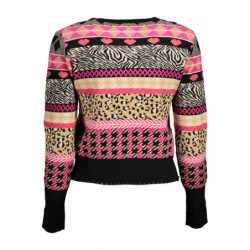 DESIGUAL MAGLIA DONNA NERO