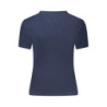 CAMISETA DE MANGA CORTA TOMMY HILFIGER MUJER AZUL
